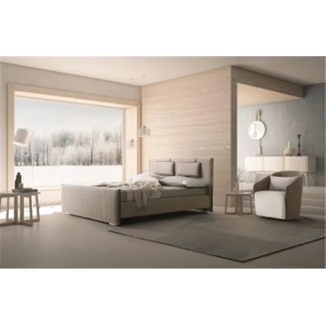 Queen Light Taupe Bed A21116