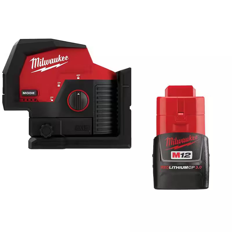12-Volt Cordless Green Laser Level with Battery Pack R501