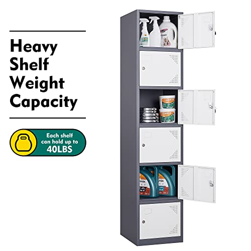 Metal 5 Door Steel Storage Locker P725