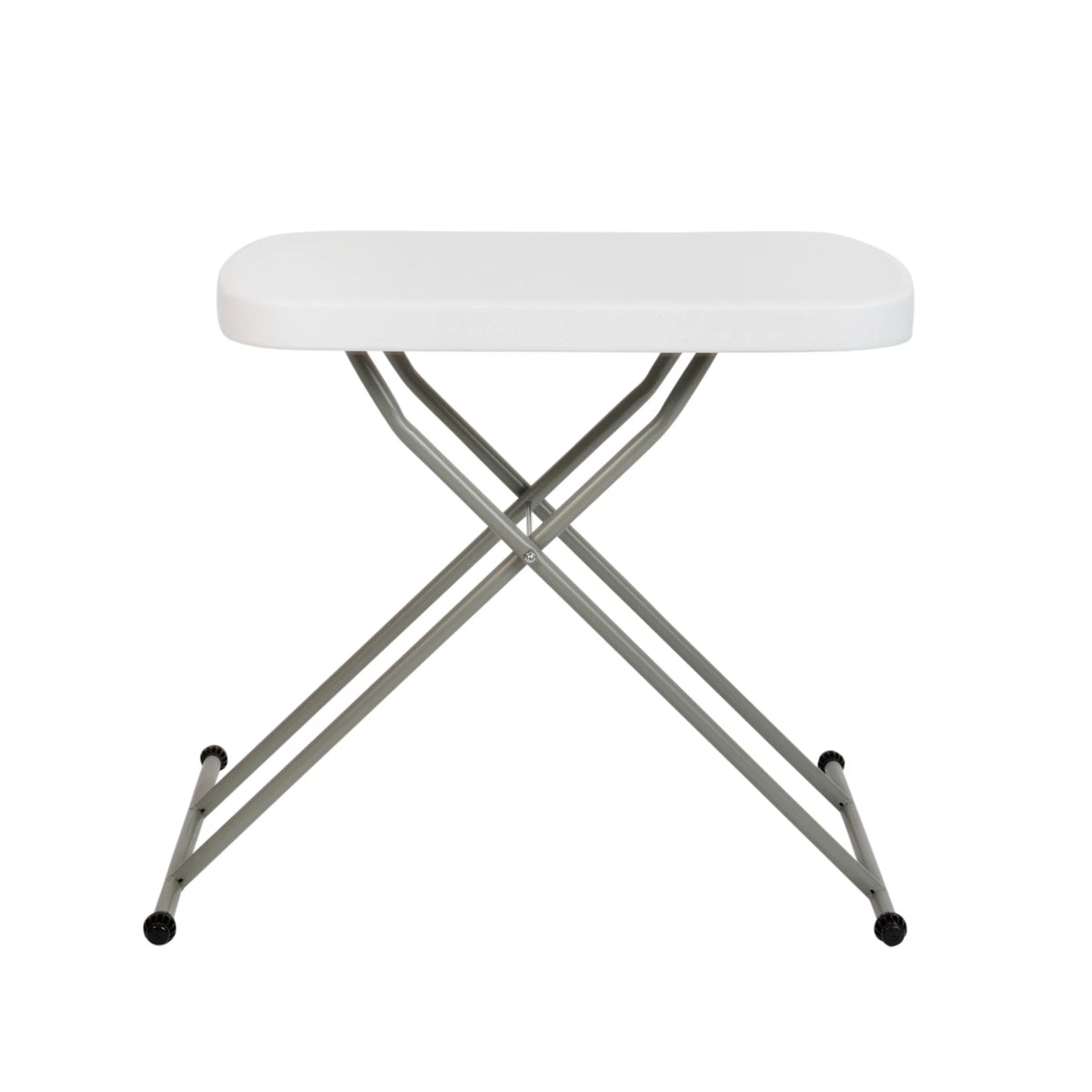 26 Inch Granite White Plastic Folding Table O625944