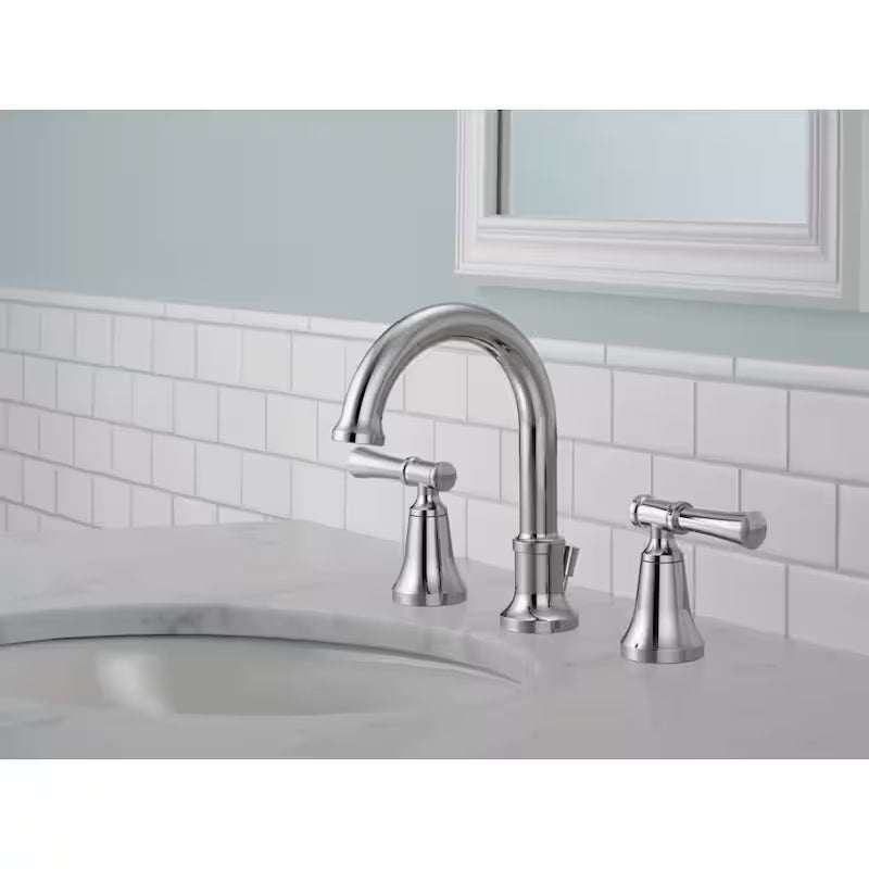 2-Handle Widespread Bathroom Faucet in Chrome Z96215