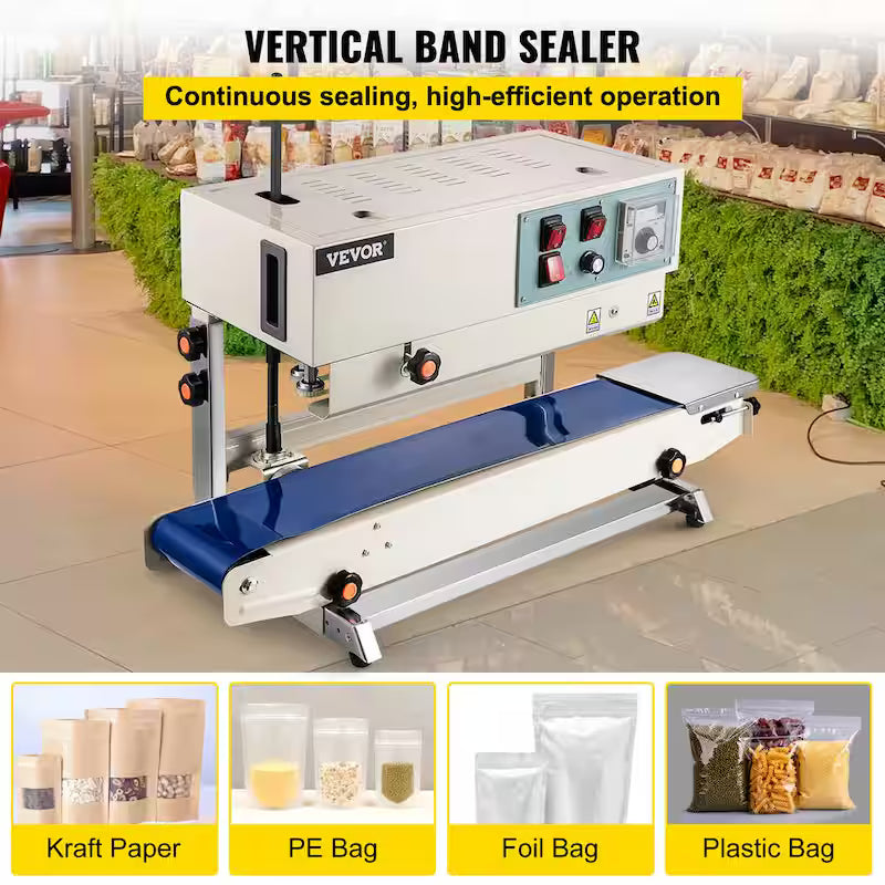 Continuous Band Sealer Vertical Sealing Machine J29450