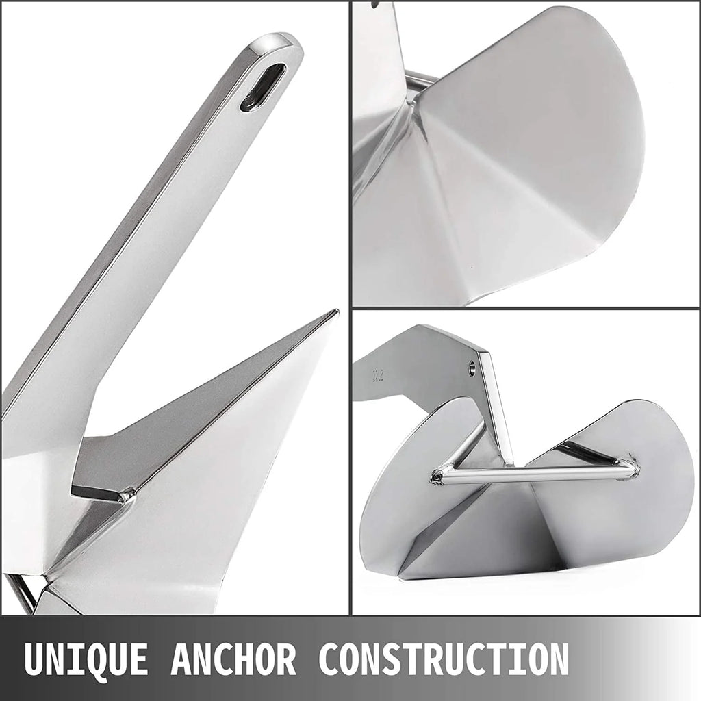 22 lb 316 Stainless Steel Boat Anchor N610