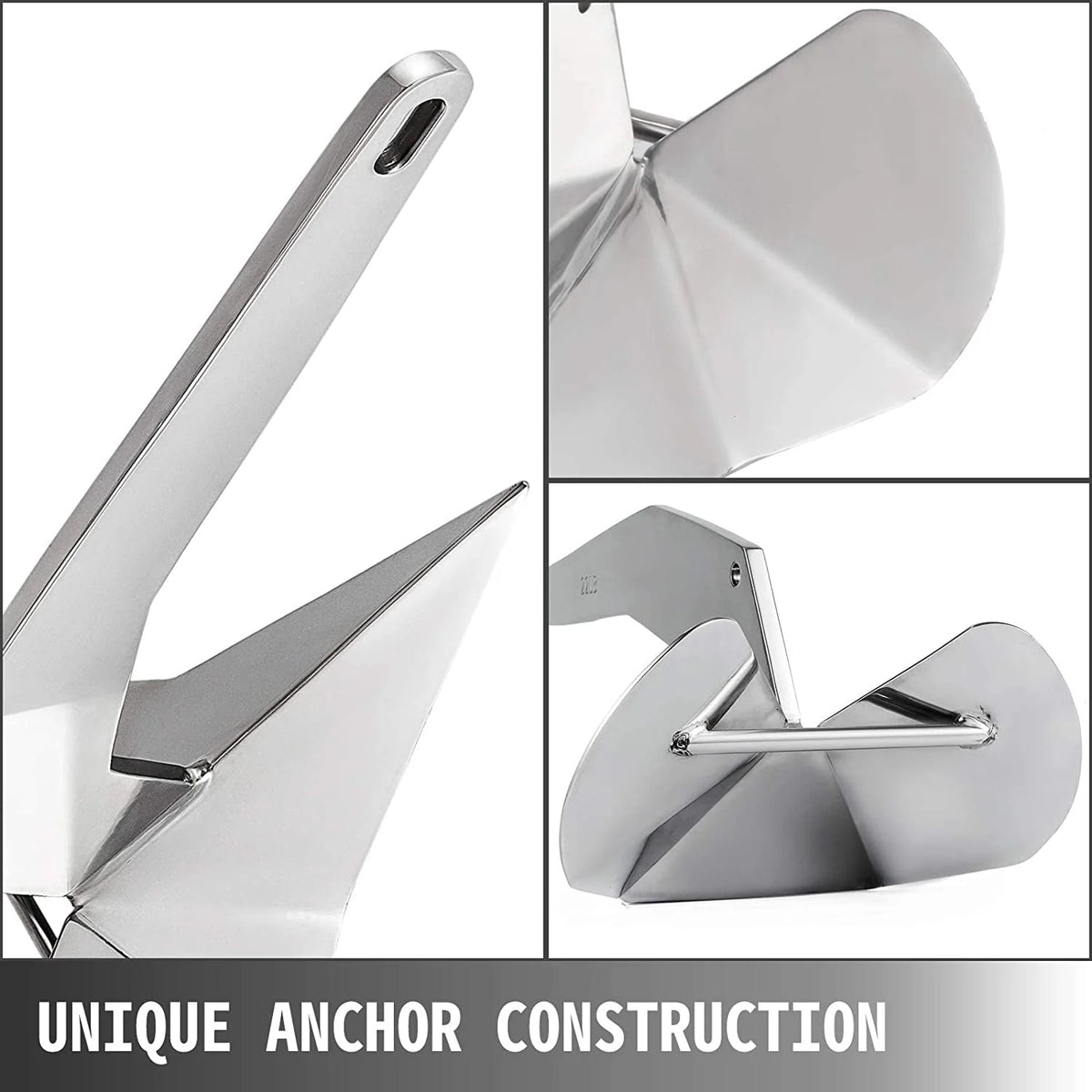 22 lb 316 Stainless Steel Boat Anchor N610
