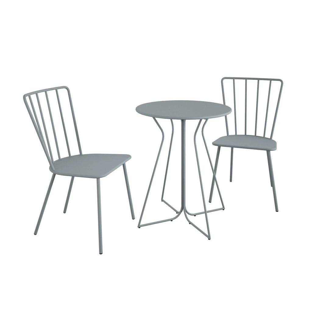 Light Grey 3 Piece Bistro Set O9232