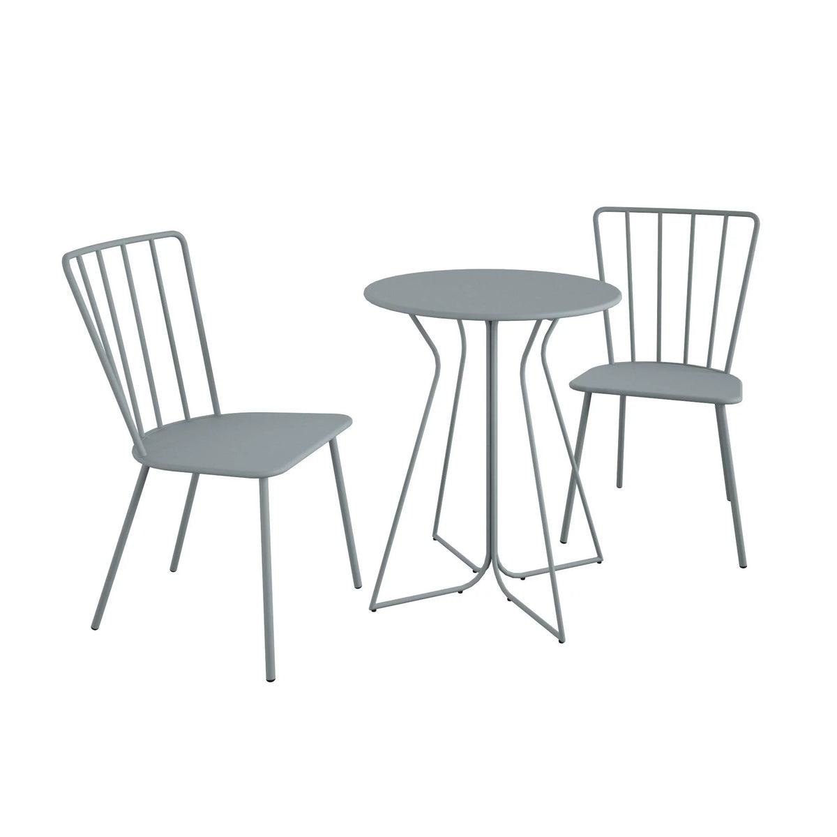 Light Grey 3 Piece Bistro Set O9232