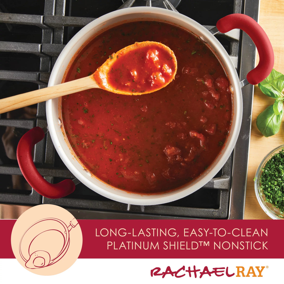 6 Qt Aluminum Nonstick Stockpot K412347
