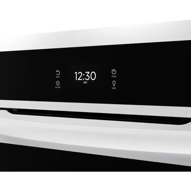 24 in. Single Gas Built-In Wall Oven with Air Fry Self-Cleaning in White P70791