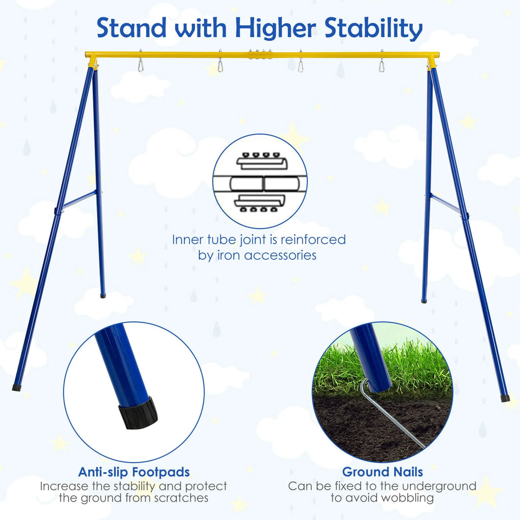 Heavy-Duty Metal Swing Frame Y141339