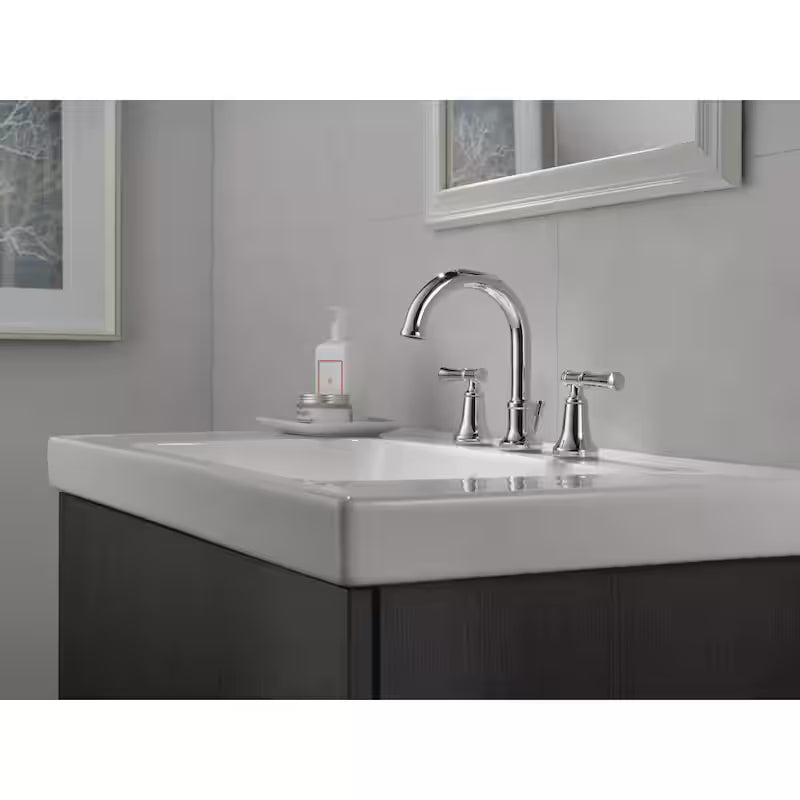 2-Handle Widespread Bathroom Faucet in Chrome Z96215