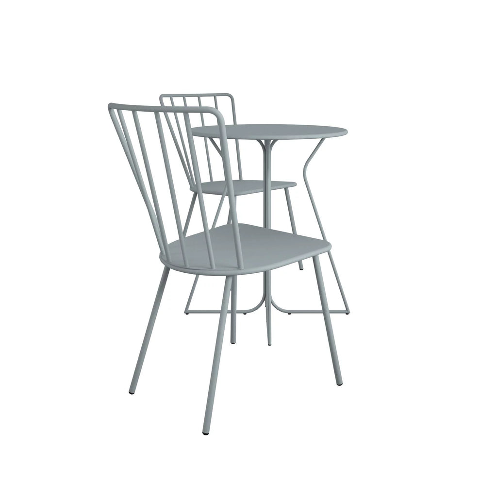 Light Grey 3 Piece Bistro Set O9232
