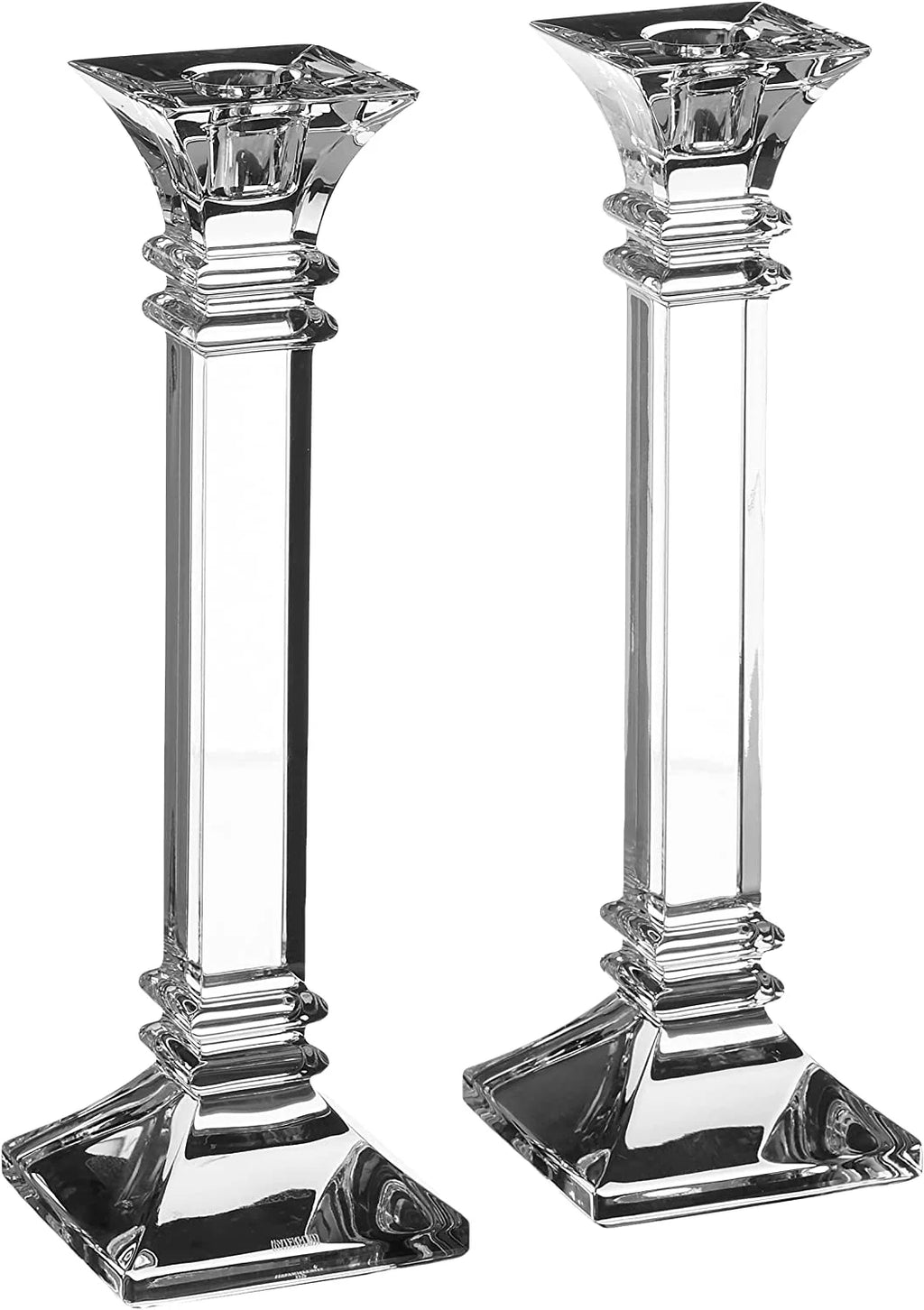 Clear Crystalline Candlestick Set of 2 Y206389
