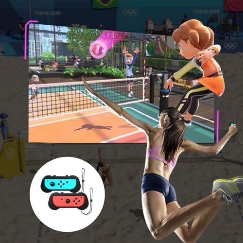 Switch Sports Games Accessories Bundle, 10 in 1 Family Party Pack with Tennis Rackets, Golf Clubs, Leg Straps & Joycon Grips R113504