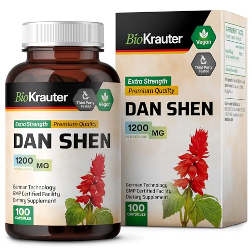 Red Sage 1200 mg Vegan Capsules H8263