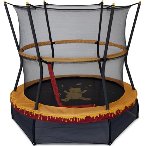 60" Mini Trampoline with Enclosure Net F2476