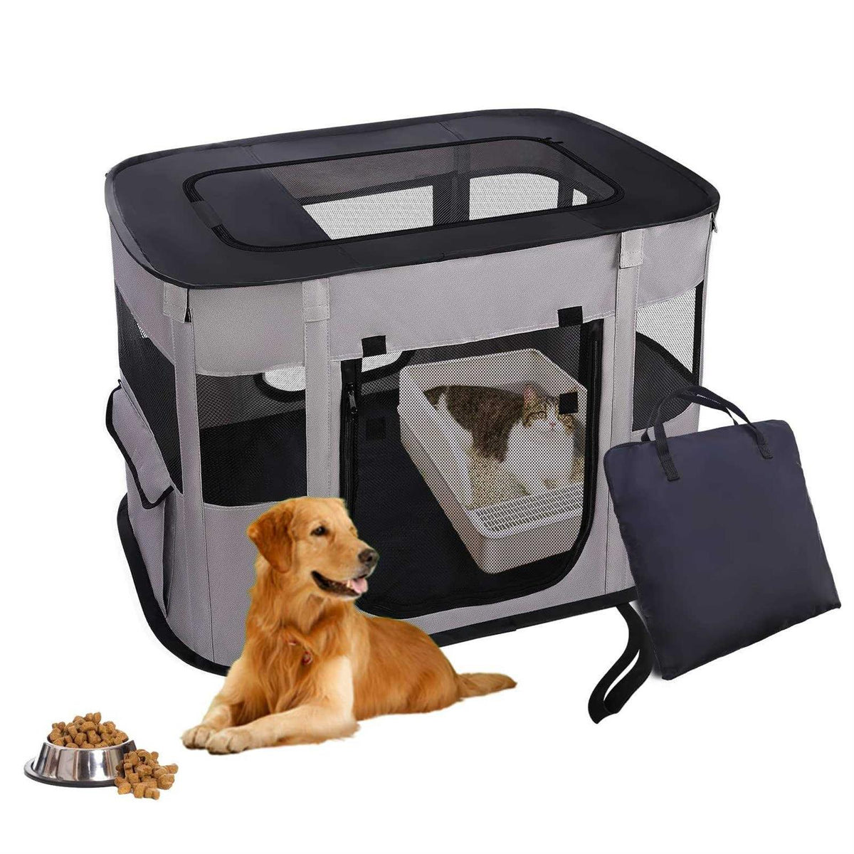 Portable Collapsible Pet Playpen C21930