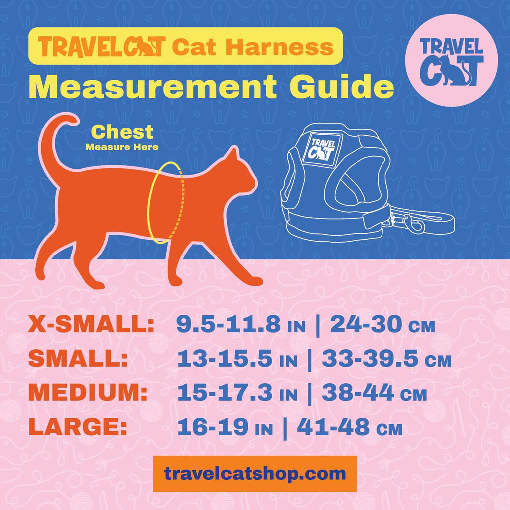 Reflective Cat & Kitten Harness and Leash X835
