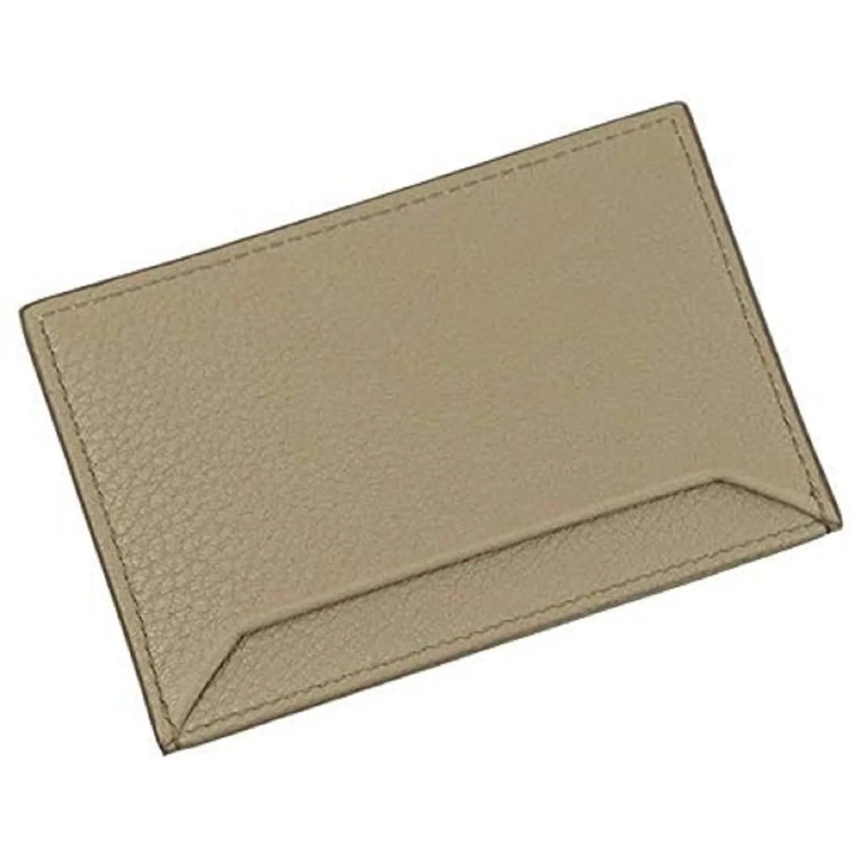 Grey Leather Small Card Holder Wallet L46346