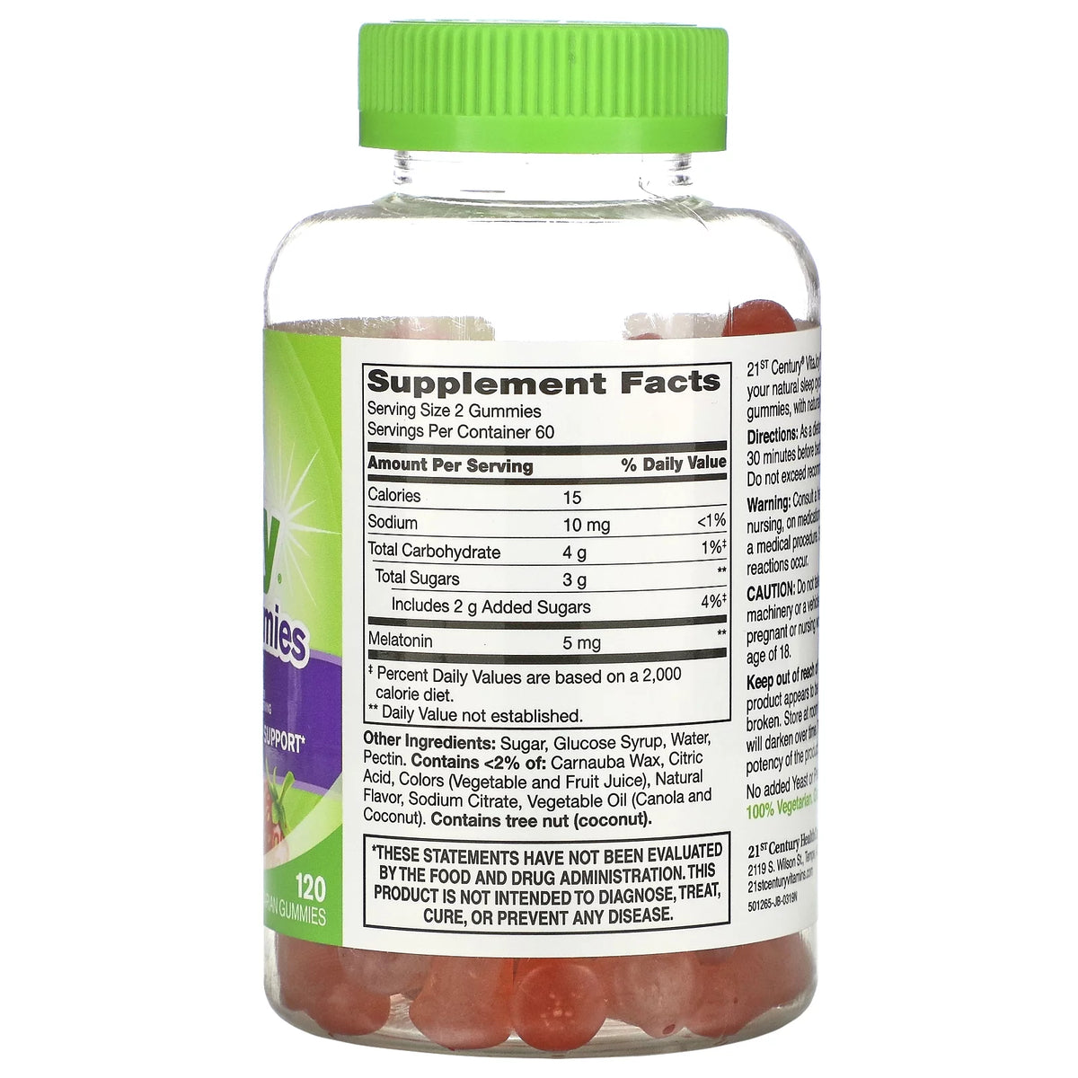 Biotin 5000 mcg Gummies Strawberry Pack of 3 M3199