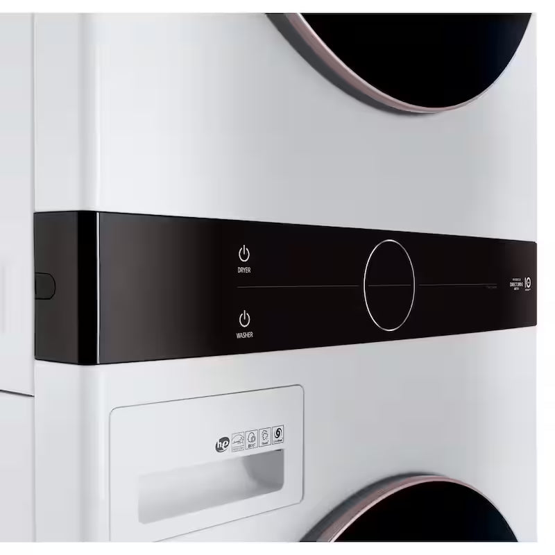 4.5 Cu.Ft. Front Load Washer & 7.4 Cu.Ft. Electric Dryer in White W4121