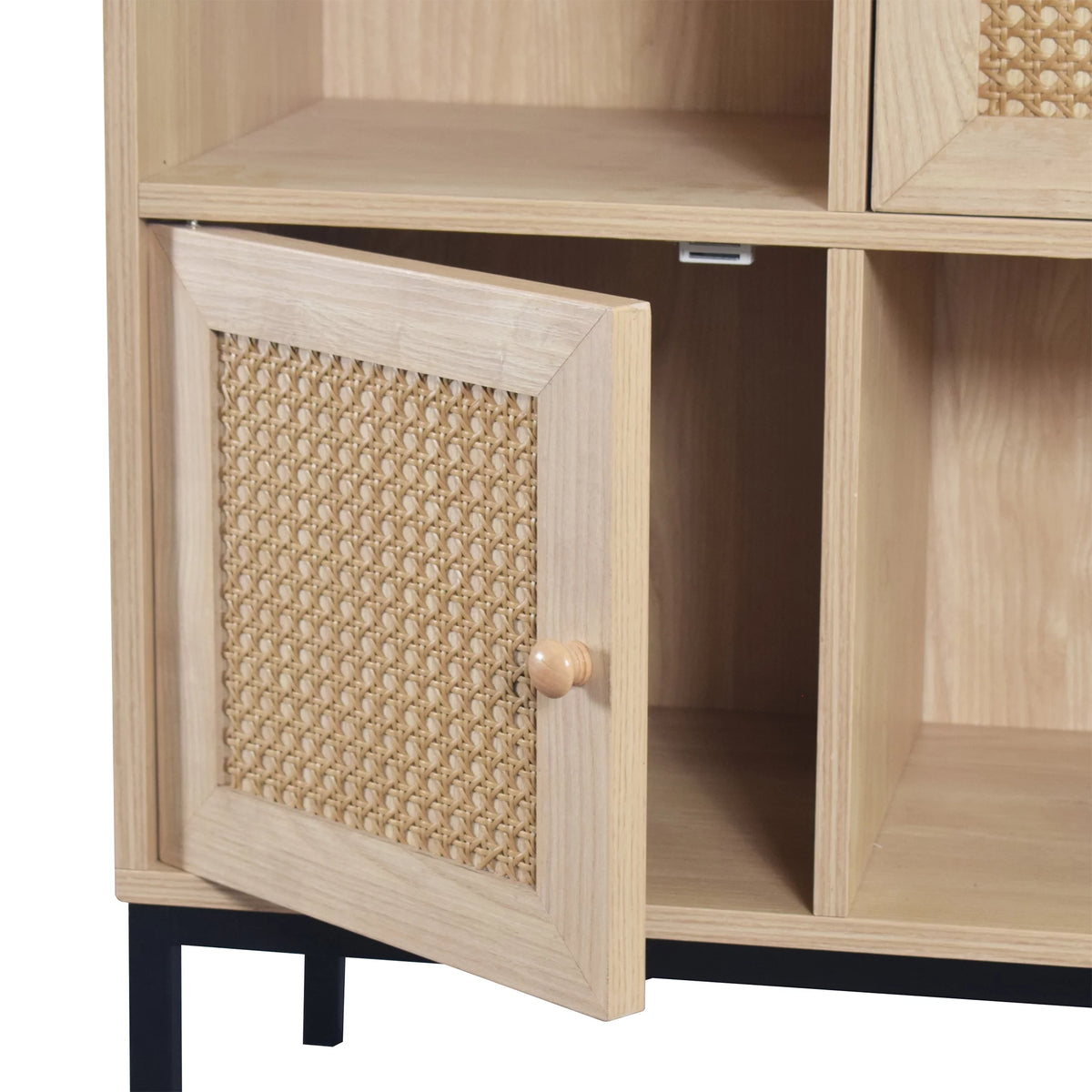 Cube Organizer Display Shelf with 3 Drawers J732832