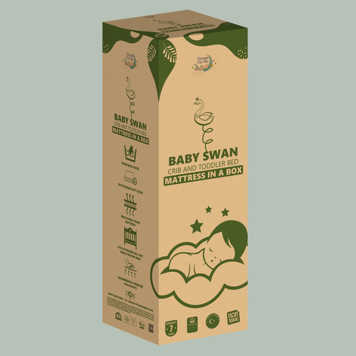 Foam Crib & Toddler Mattress I76941