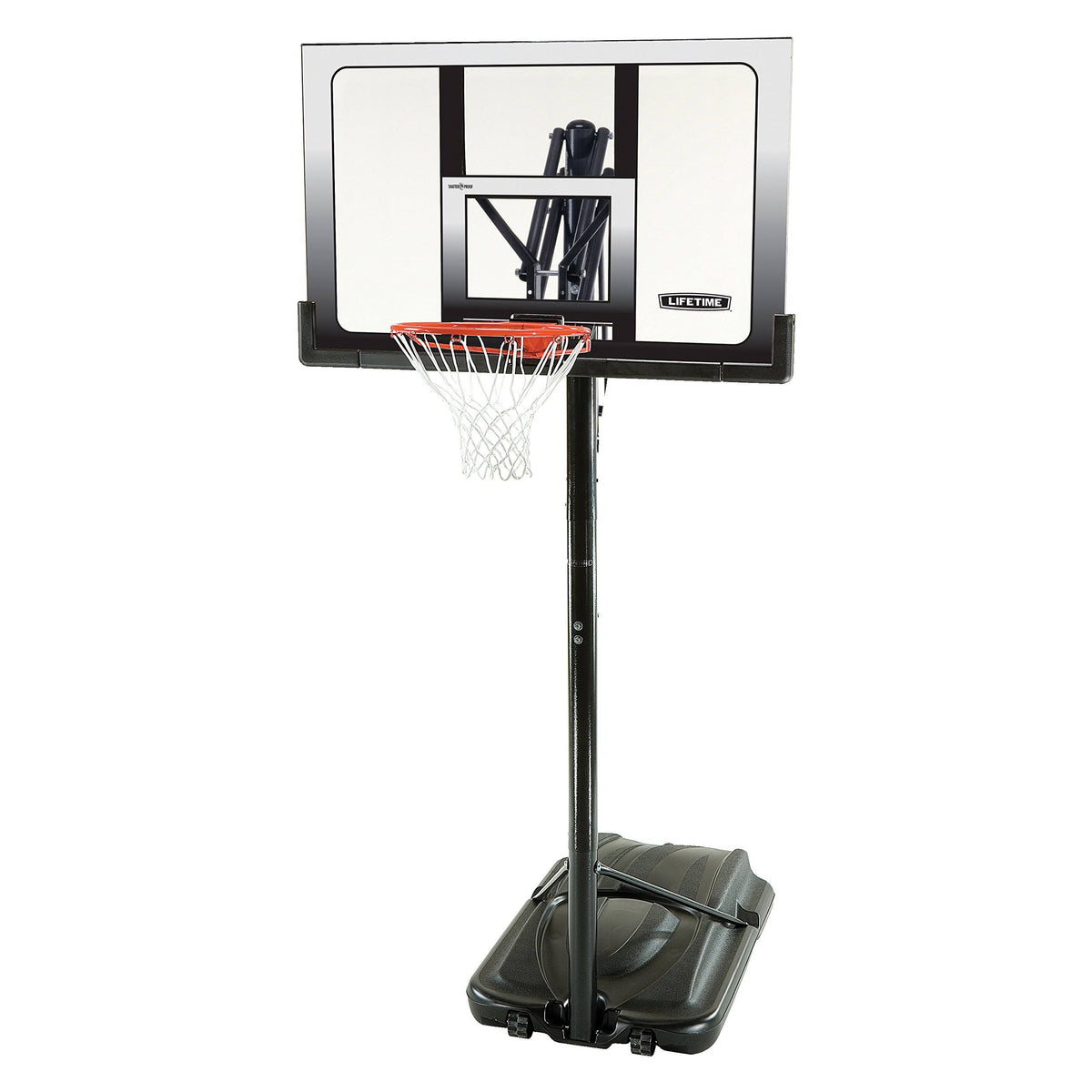 Portable Basketball System 52 inch Shatterproof Backboard E53899