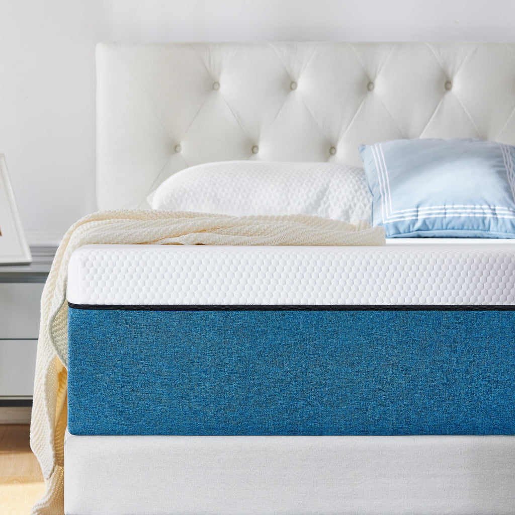 Queen 10 Medium Gel Memory Foam Mattress Q17491