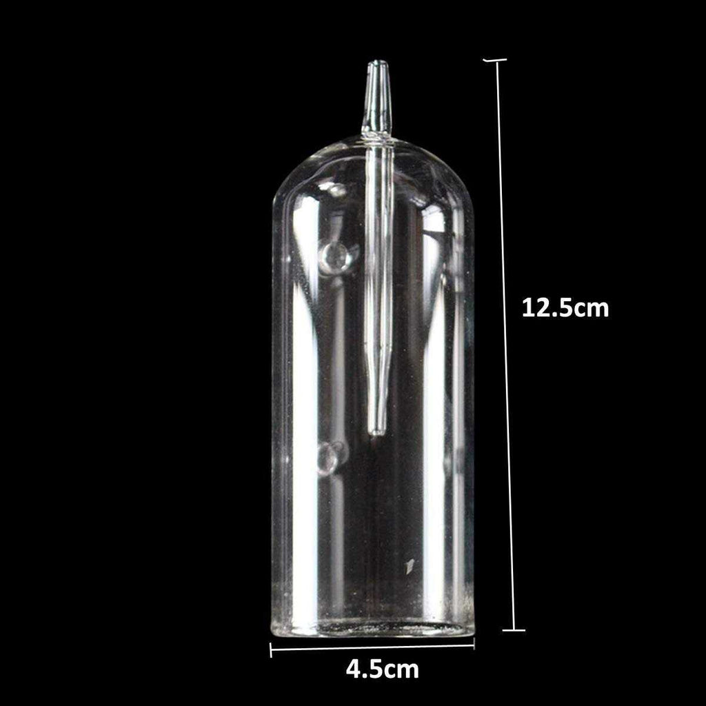 Aquarium Air Oxygen Bubbler Glass Cup with Water Tube P263