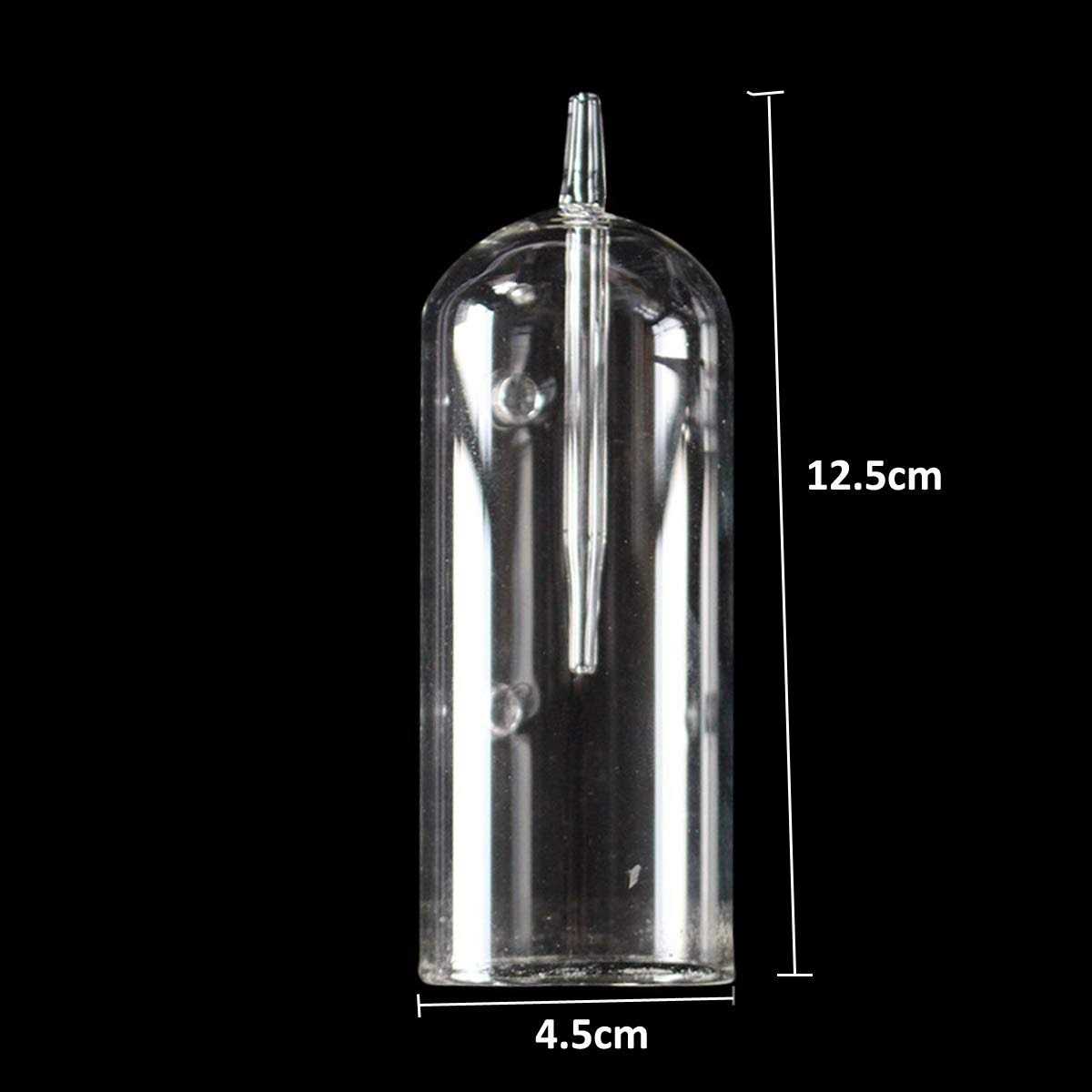 Aquarium Air Oxygen Bubbler Glass Cup with Water Tube P263