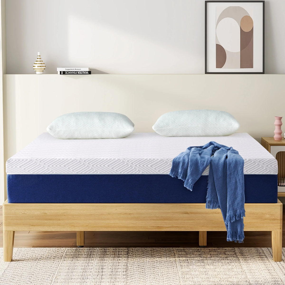 Twin 10 Medium Gel Memory Foam Mattress R7059