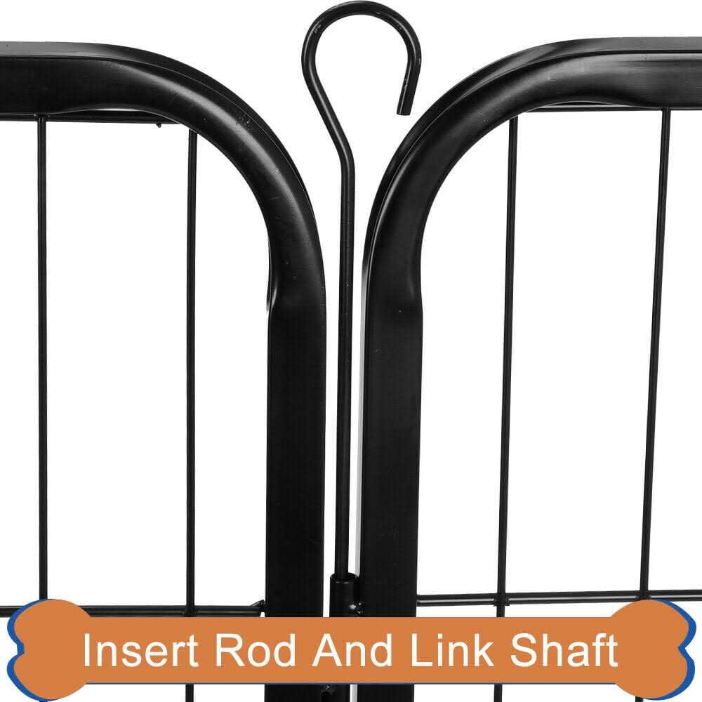 Foldable Detachable 16 Panel Pet Playpen E79377
