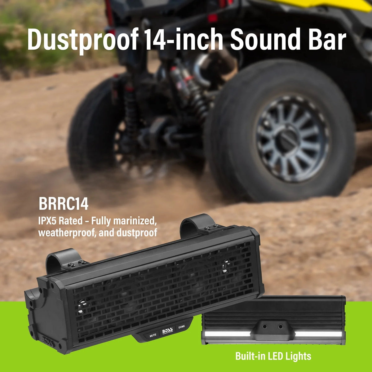14 Weatherproof Bluetooth Audio System with 3 Speakers I674079