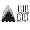 10 Pack Yoga Mats with Carrying Straps E365
