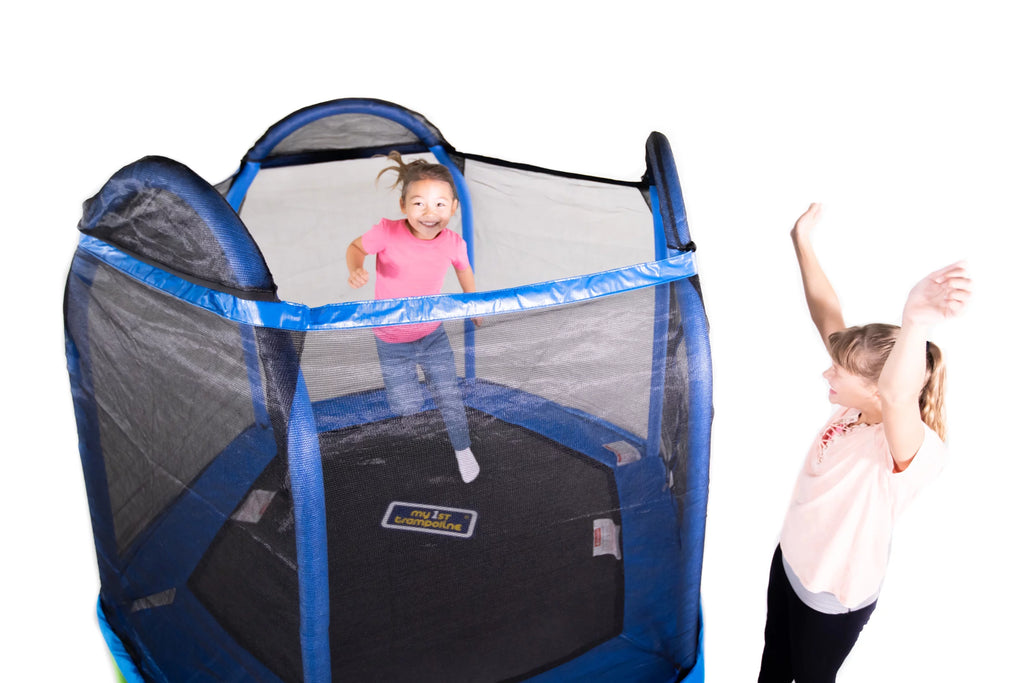 7-Foot Hexagon Trampoline for Kids E811