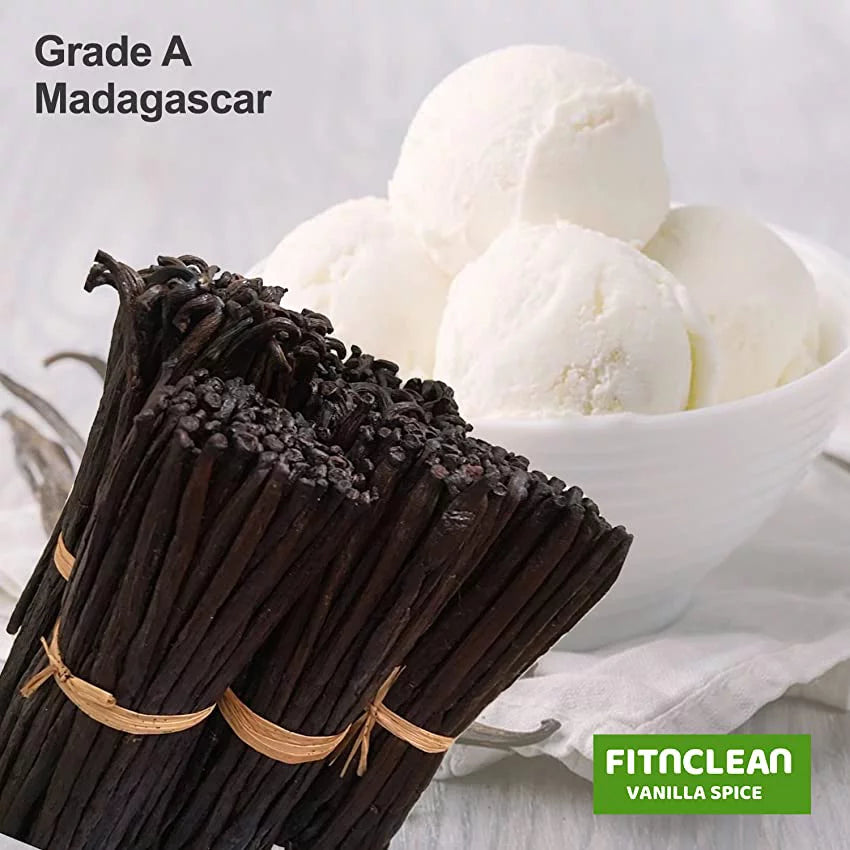 4oz Organic Vanilla Beans Grade A L64526