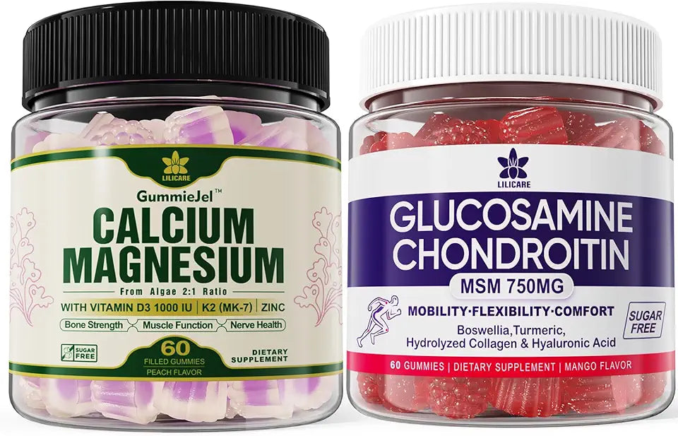 Glucosamine Chondroitin MSM Algae Calcium X3627