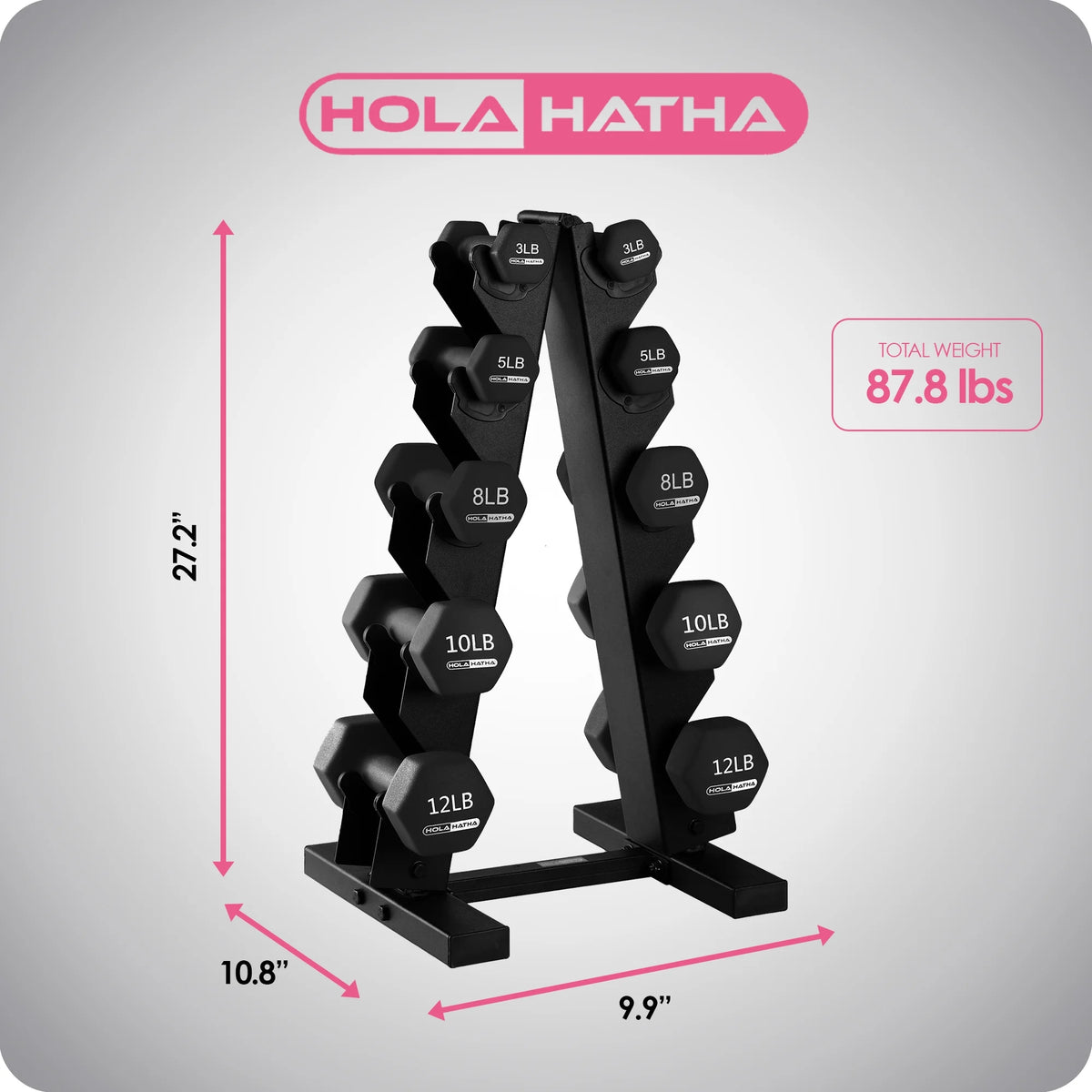 Neoprene Dumbbell Weight Set M614