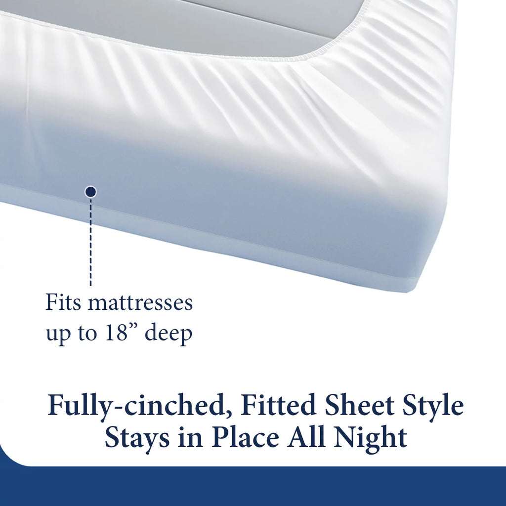 100% Waterproof Bamboo Mattress Protector Full V19098