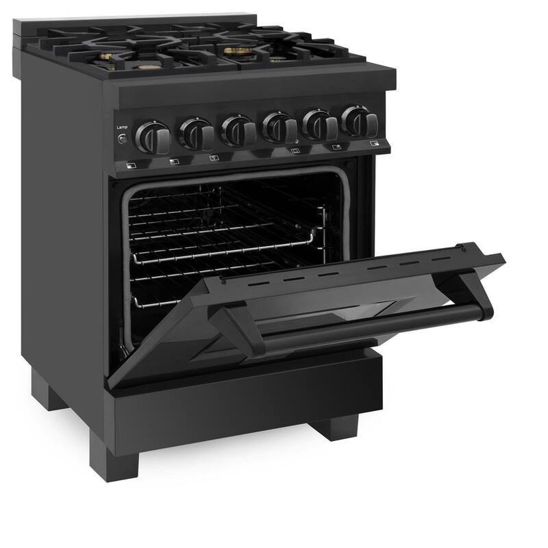 4 Burner Dual Fuel Range with Brass Burners R69829