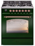 30 Dual Fuel Propane Gas Range O69040