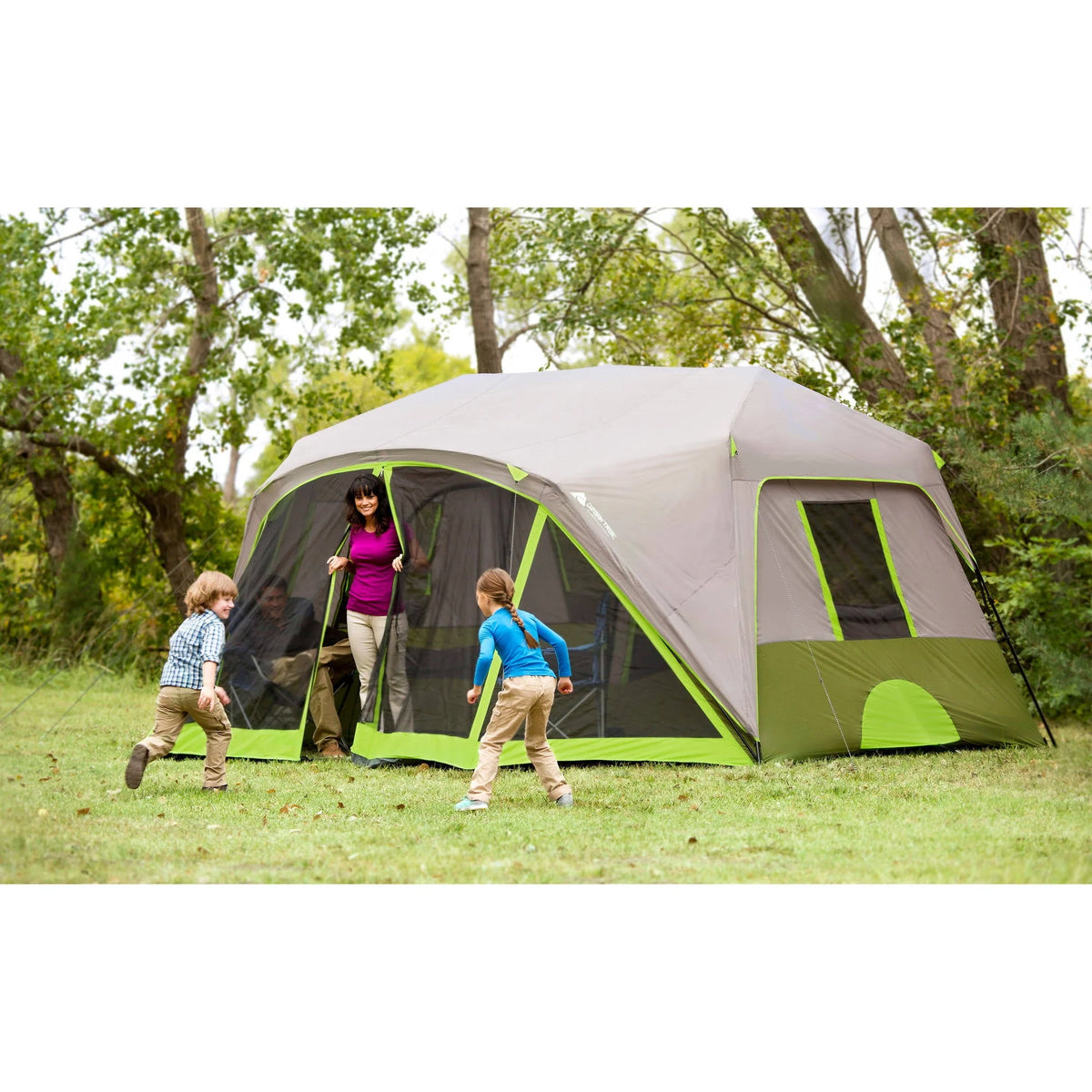 9 Person 2 Room Cabin Tent with Screen Room M617658