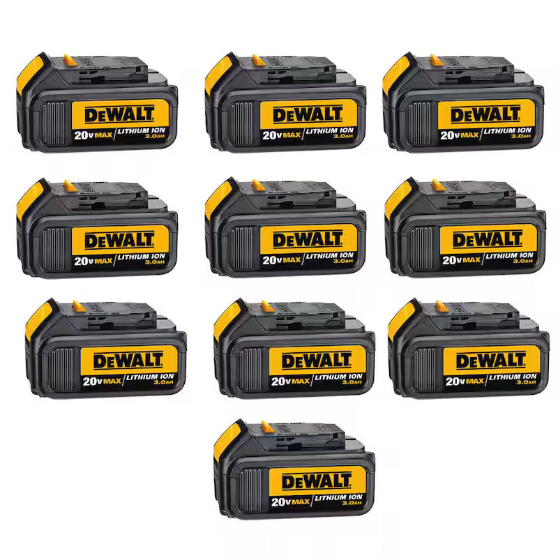 20V MAX Lithium-Ion 3.0Ah Battery Pack 10-Pack Y538169