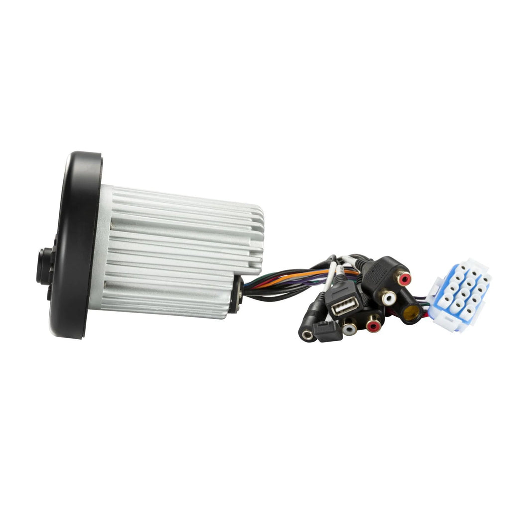 Waterproof Marine Radio with Dash Kit - White T408