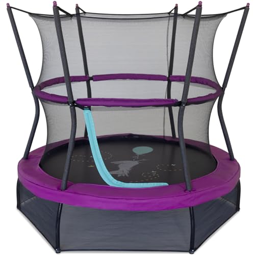 60" Mini Trampoline with Enclosure Net F2476