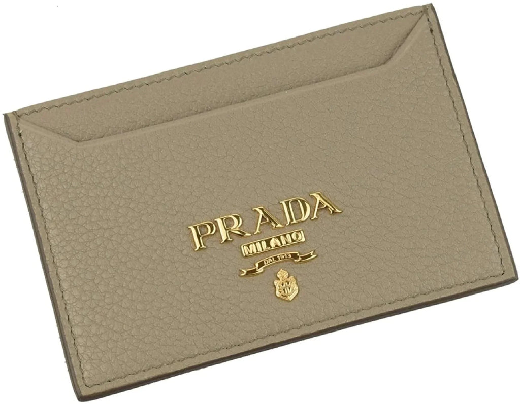 Grey Leather Small Card Holder Wallet L46346