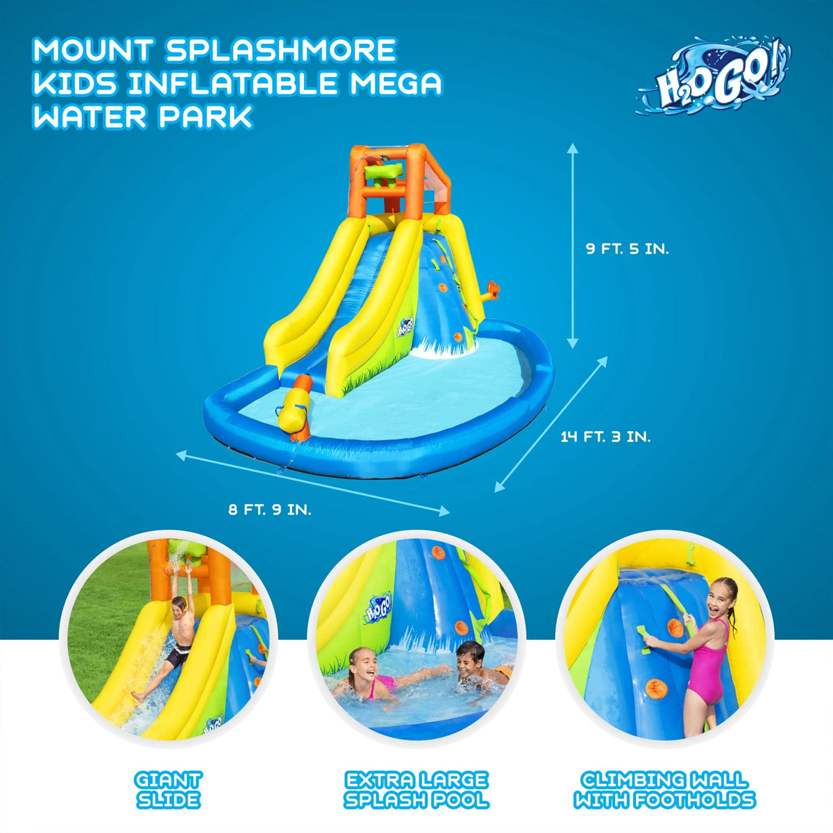 Inflatable Water Splash Park A160